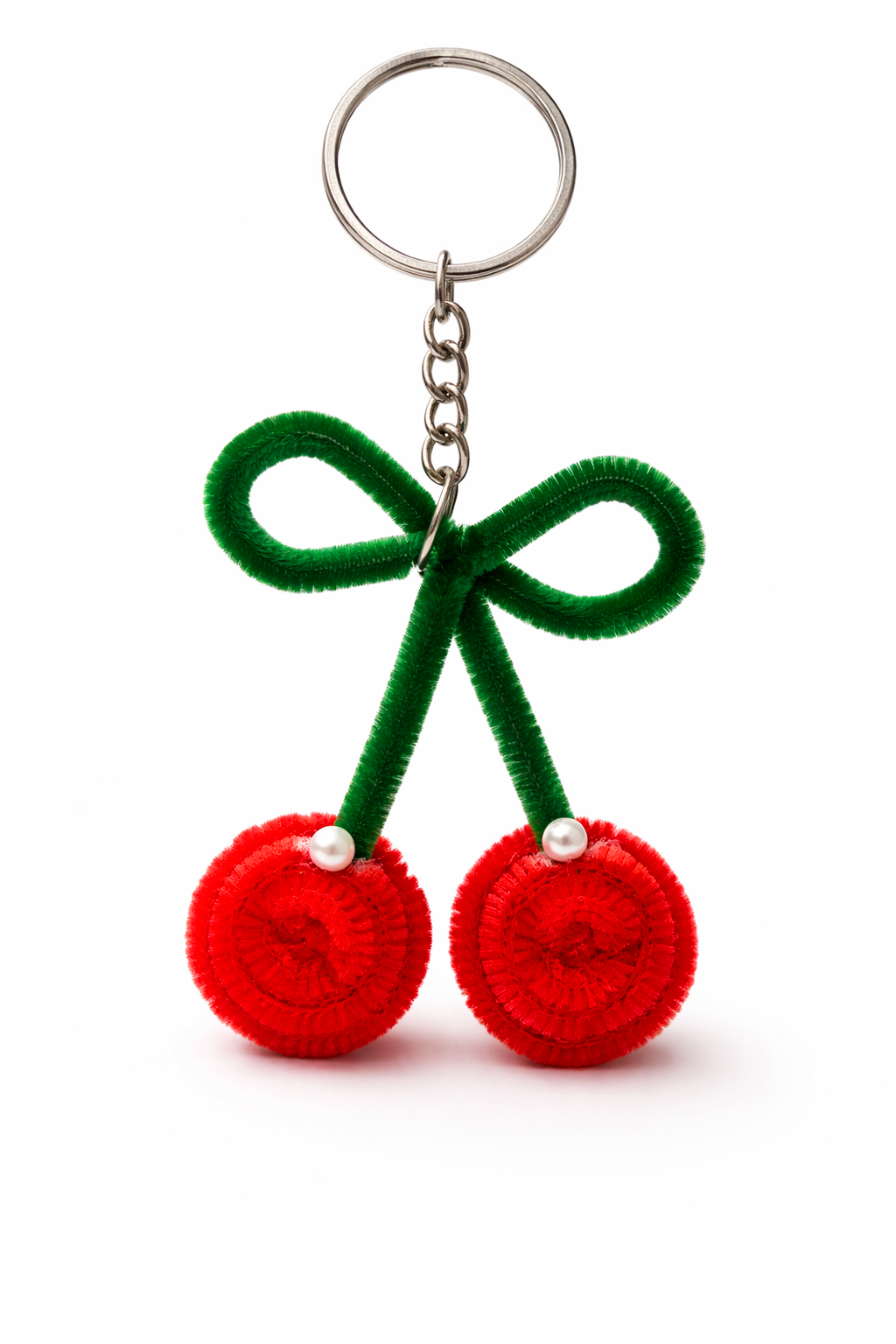 Handmade Floral Delight Combo – Pipe Cleaner Flower Pots & Keychain Set Rusha's Jewellery