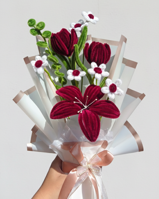 Everlasting Velvet Bloom Bouquet