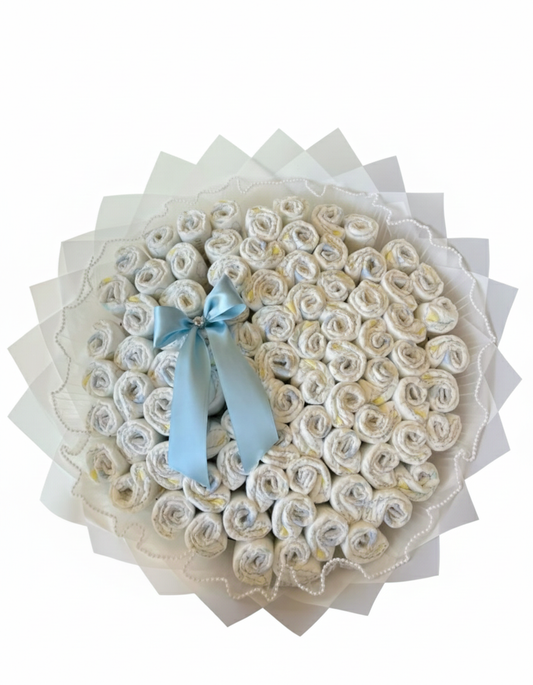 Deluxe Baby Diaper Bouquet