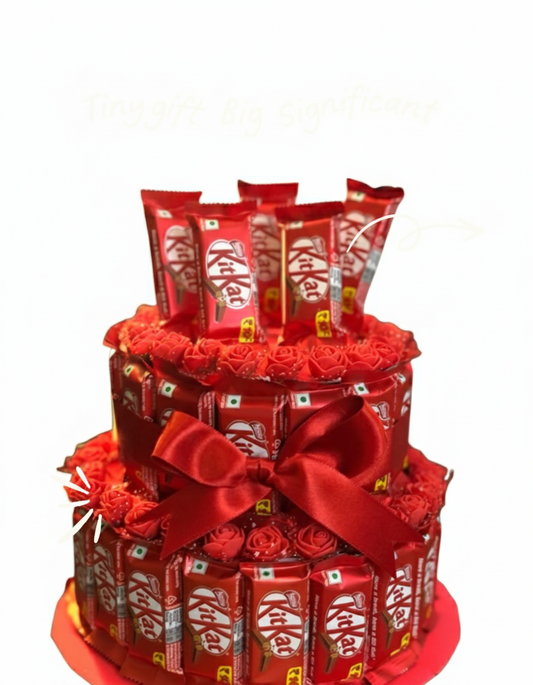 The Triple-Tier KitKat Celebration Tower.